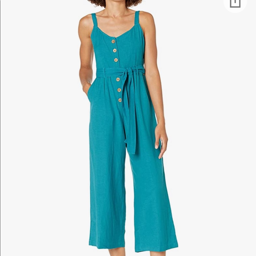 Roxy Teal Jumpsuit